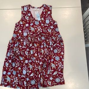 New petite sleeveless summer dress